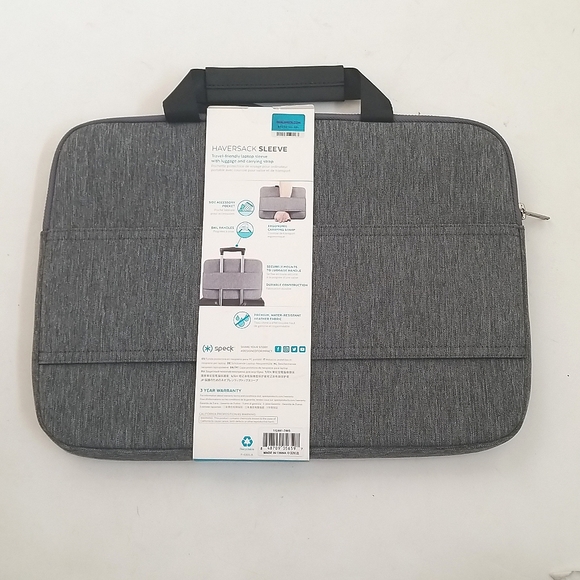 Speck Laptop Tablet Haversack Sleeve Case 13-14" - Picture 4 of 4